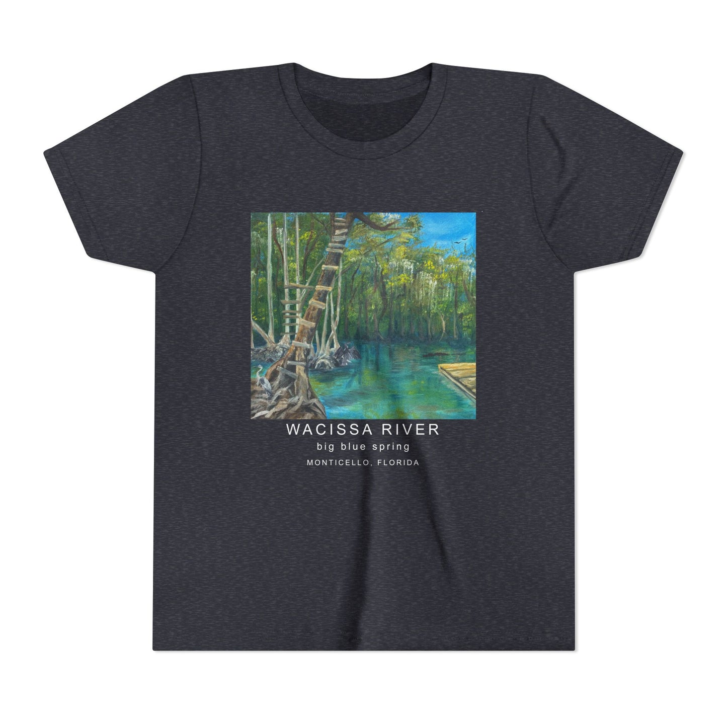 Wacissa River Big Blue Spring Youth Short Sleeve Tee