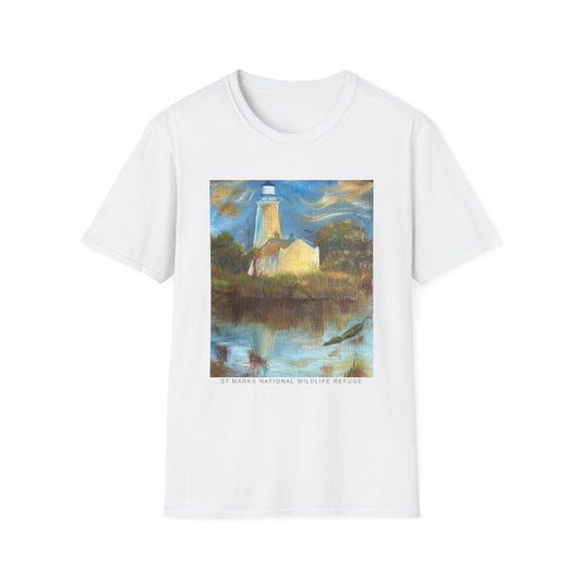 St Marks National Wildlife Refuge Unisex Softstyle T-Shirt (3 Colors Available)