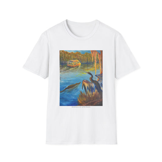 Wakulla Springs Anhinga Unisex Softstyle T-Shirt (3 Colors Available)