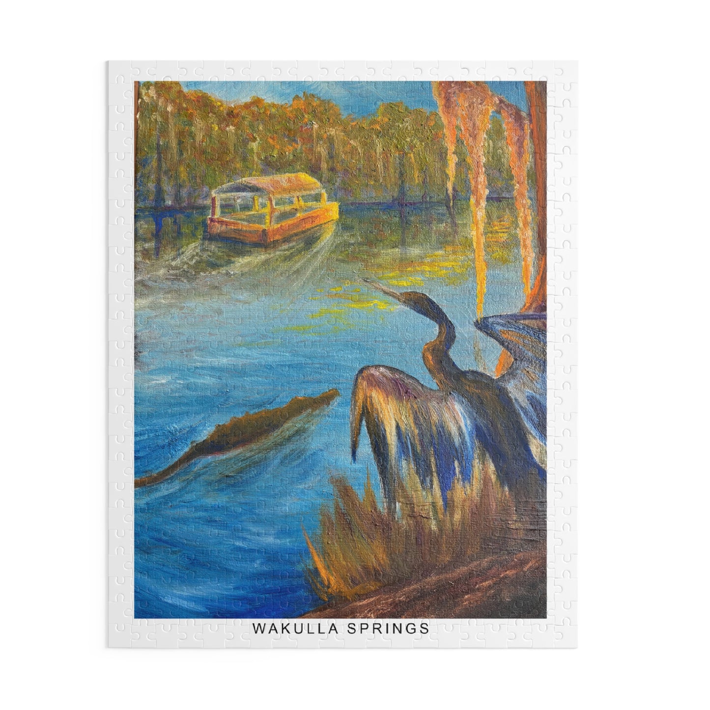 Wakulla Springs Anhinga 500 Piece Puzzle