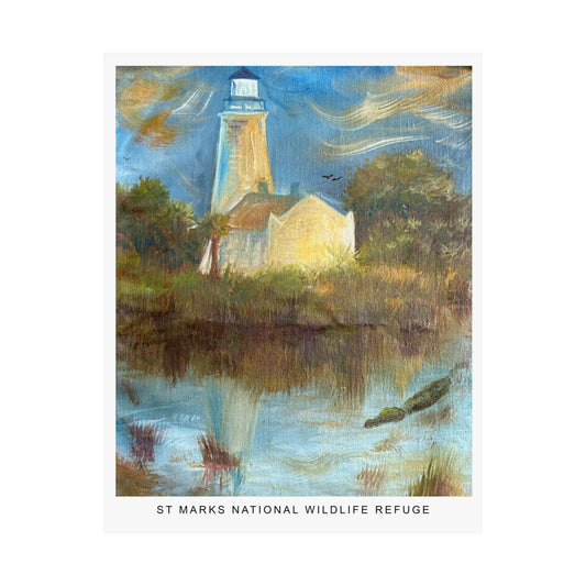 St Marks National Wildlife Refuge Fine Art Print