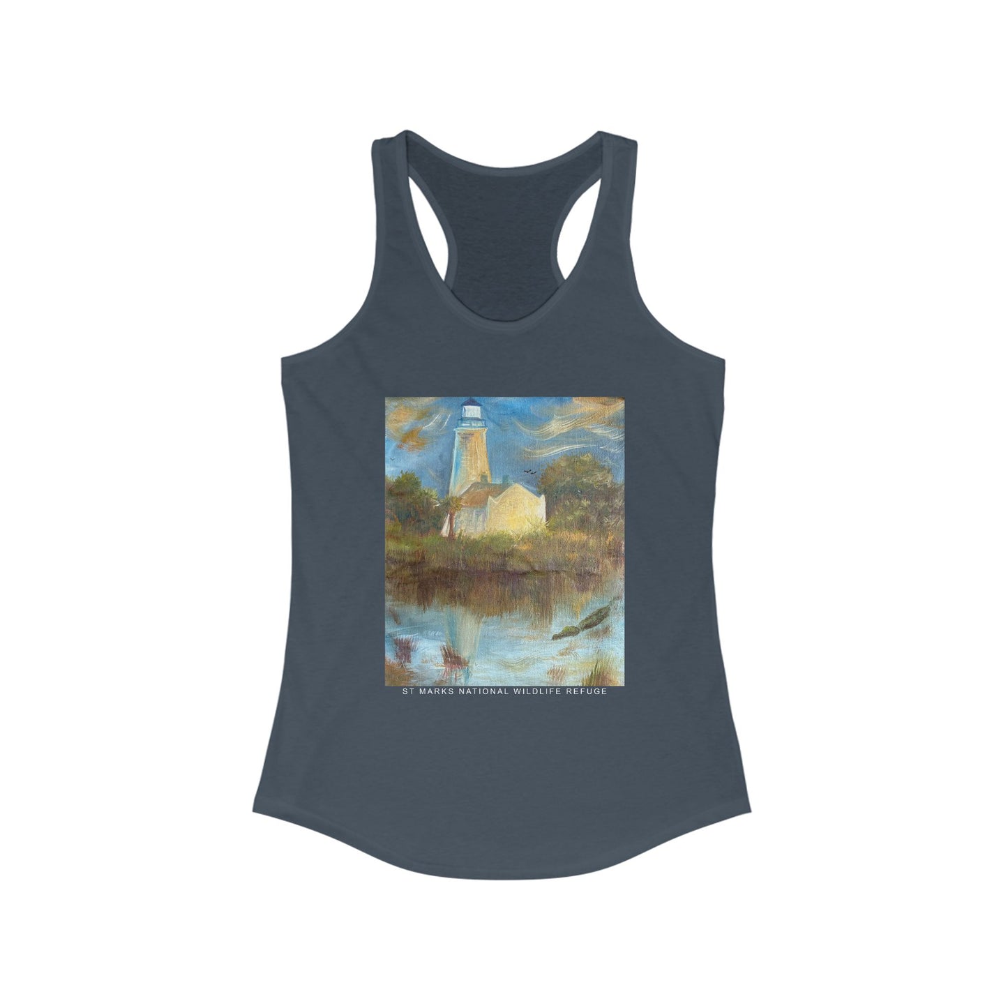 St Marks National Wildlife Refuge Women's Racerback Tank (Available in 3 Colors)