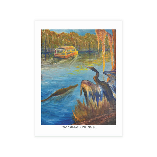 Wakulla Springs Anhinga Postcard Bundle