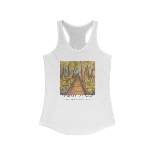 Cathedral of Palms Women's Racerback Tank (Available in 3 Colors)