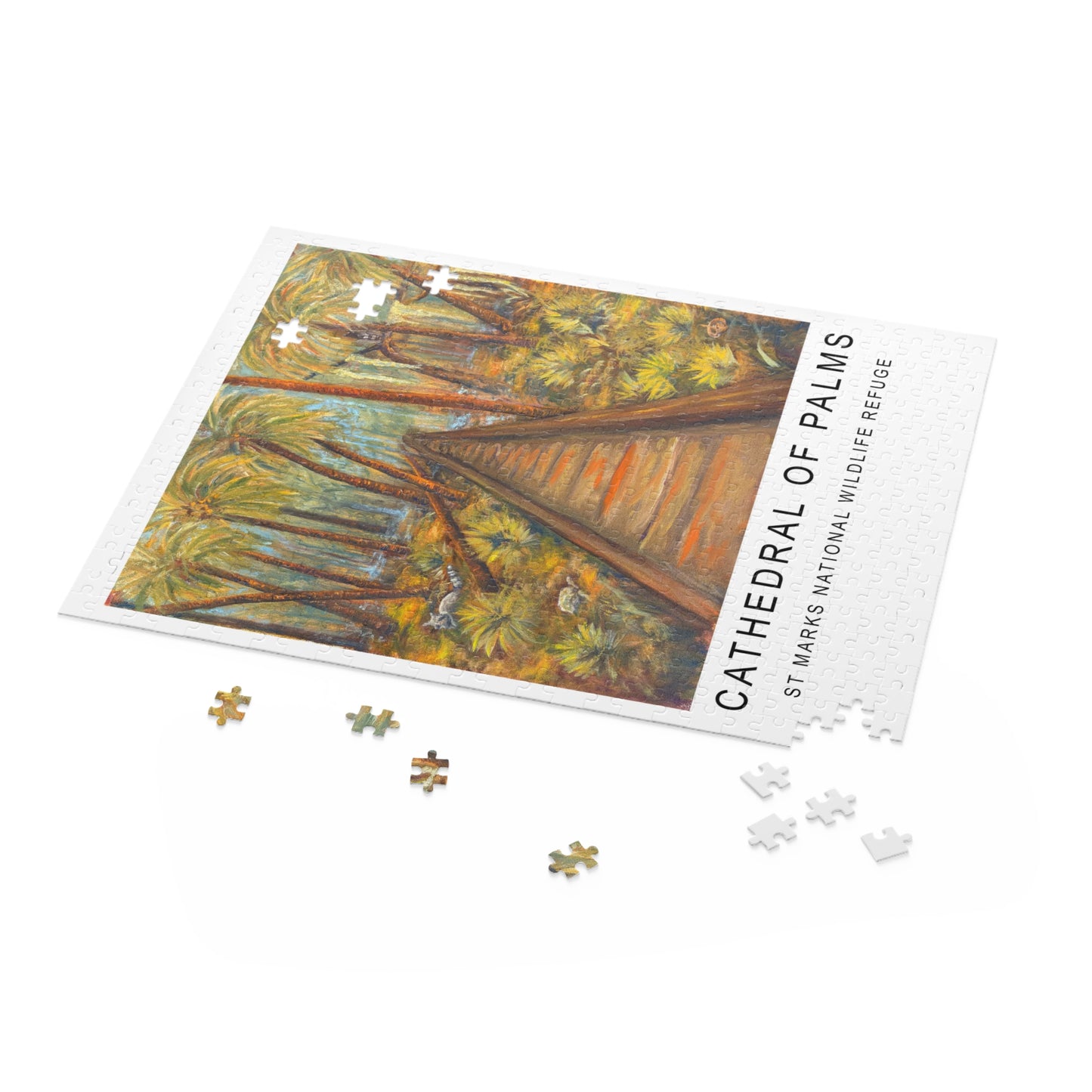 Cathedral of Palms 500 Piece Puzzle