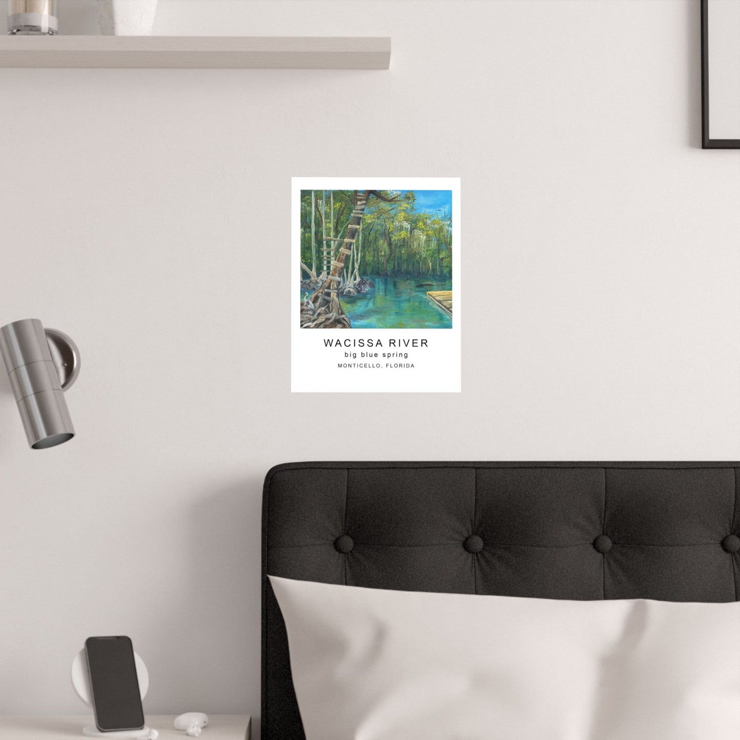 Wacissa River Big Blue Spring Fine Art Print