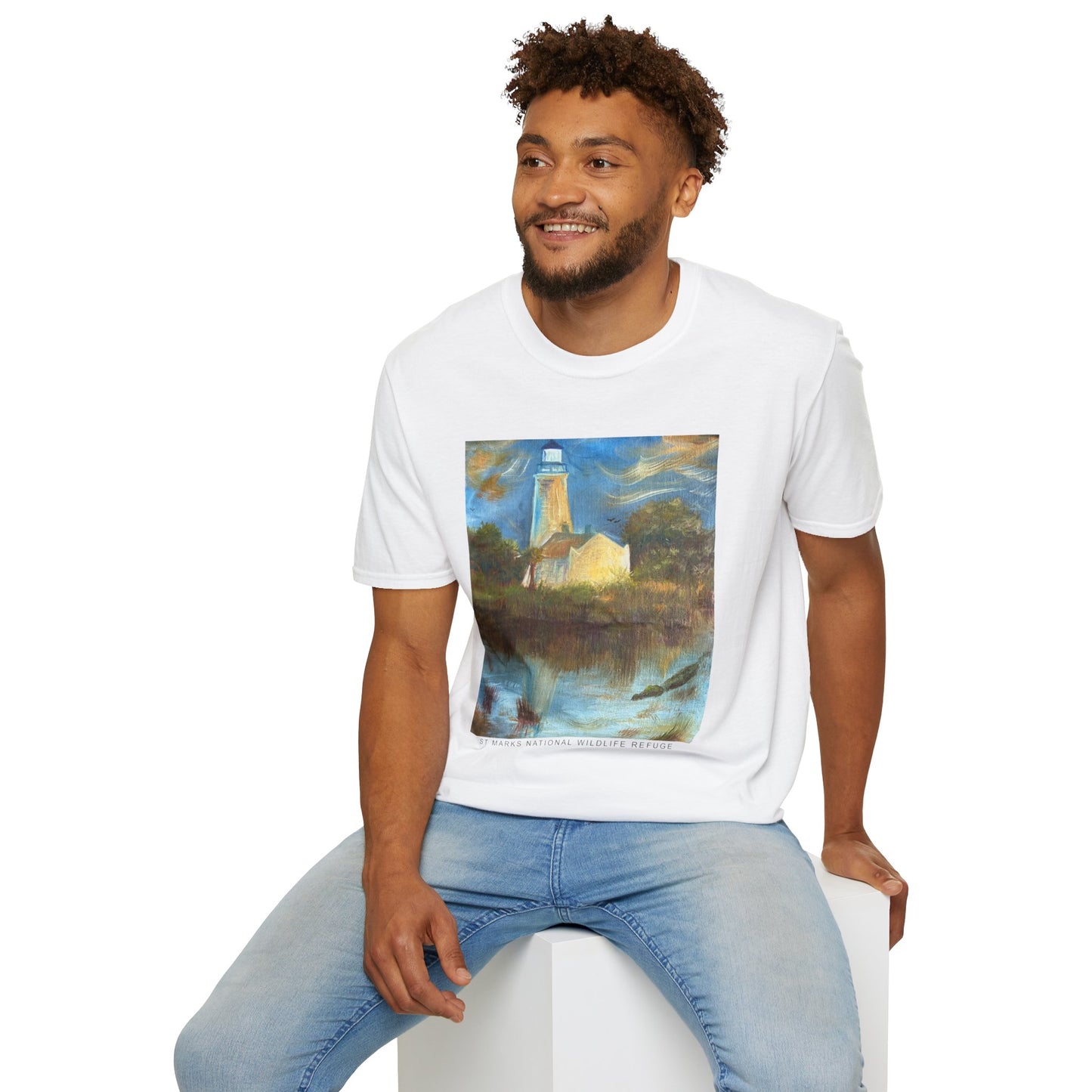 St Marks National Wildlife Refuge Unisex Softstyle T-Shirt (3 Colors Available)