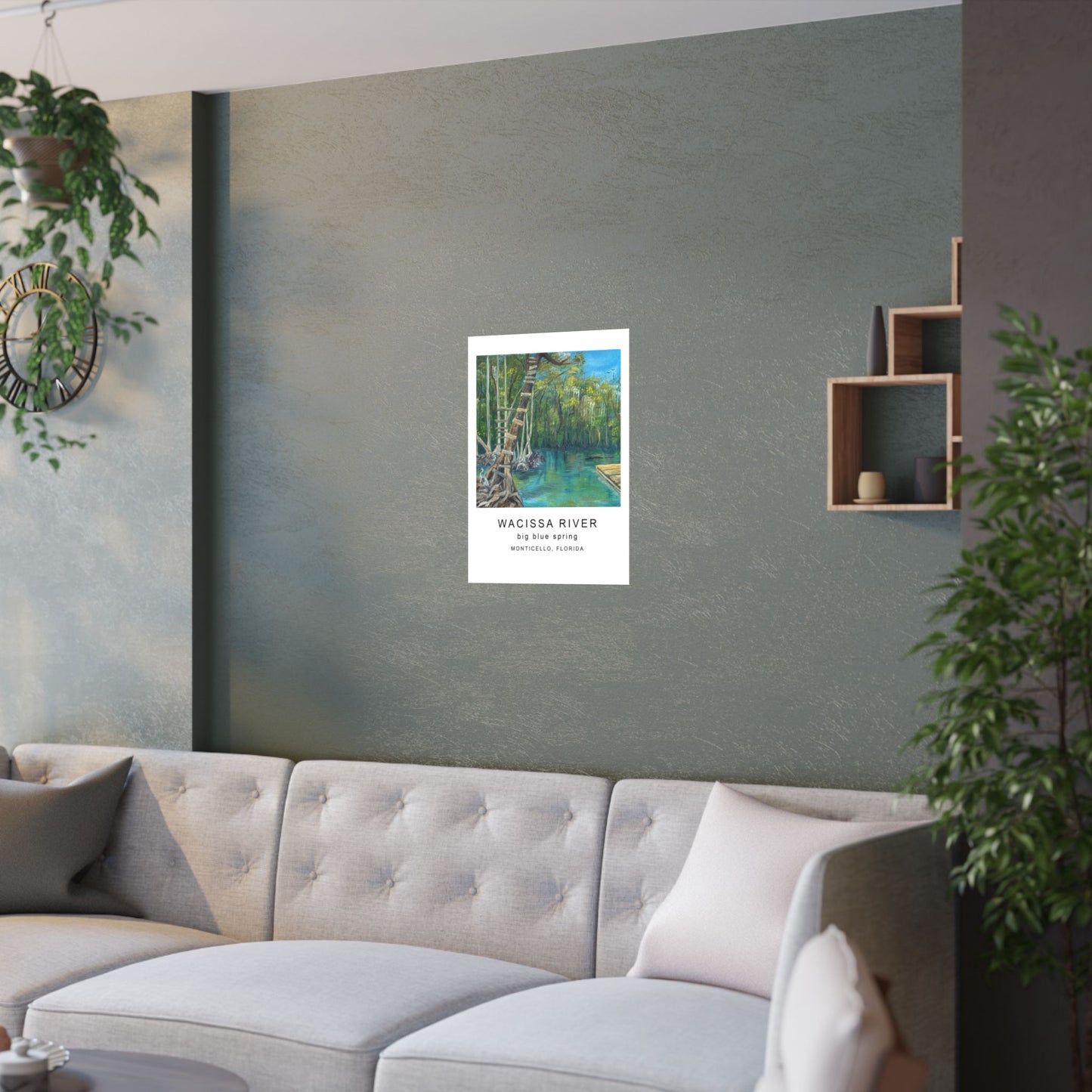 Wacissa River Big Blue Spring Fine Art Print