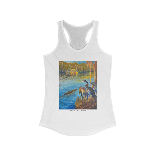 Wakulla Springs Anhinga Women's Racerback Tank (Available in 3 Colors)