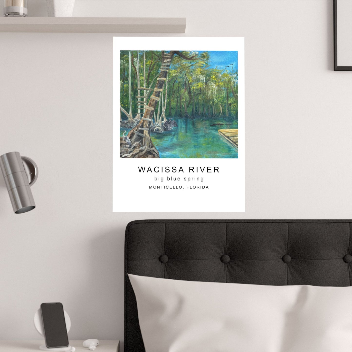 Wacissa River Big Blue Spring Fine Art Print