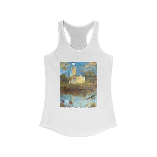 St Marks National Wildlife Refuge Women's Racerback Tank (Available in 3 Colors)