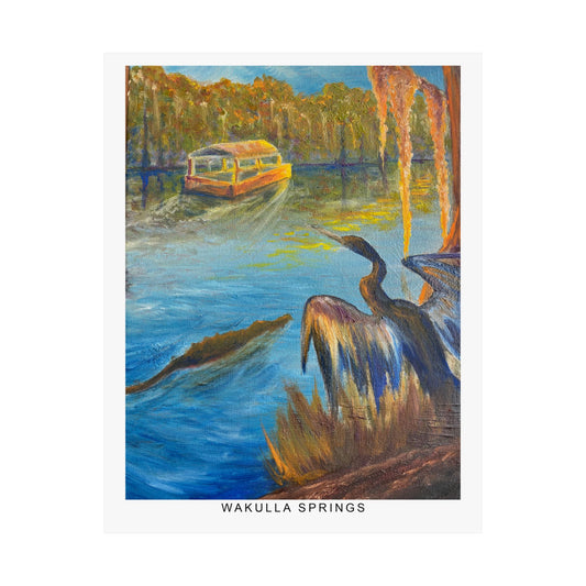 Wakulla Springs Anhinga Fine Art Print