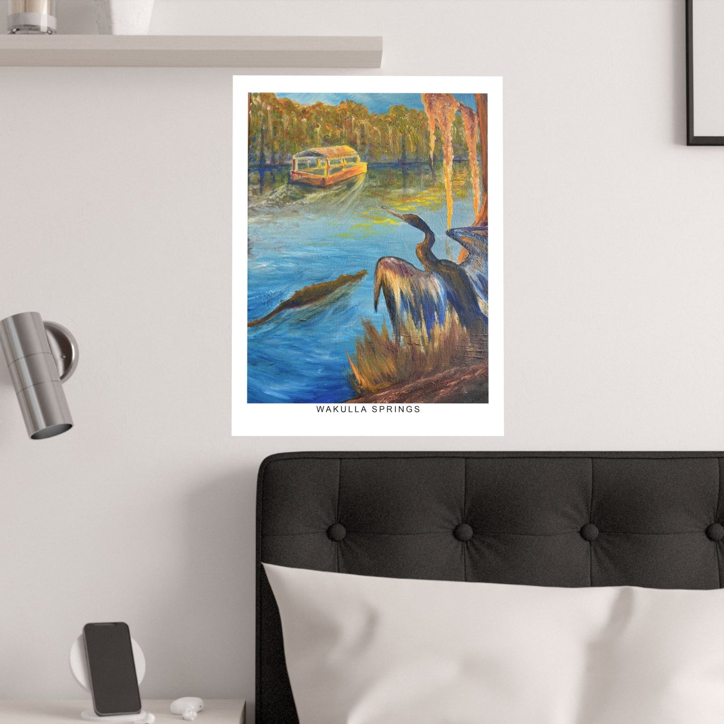 Wakulla Springs Anhinga Fine Art Print