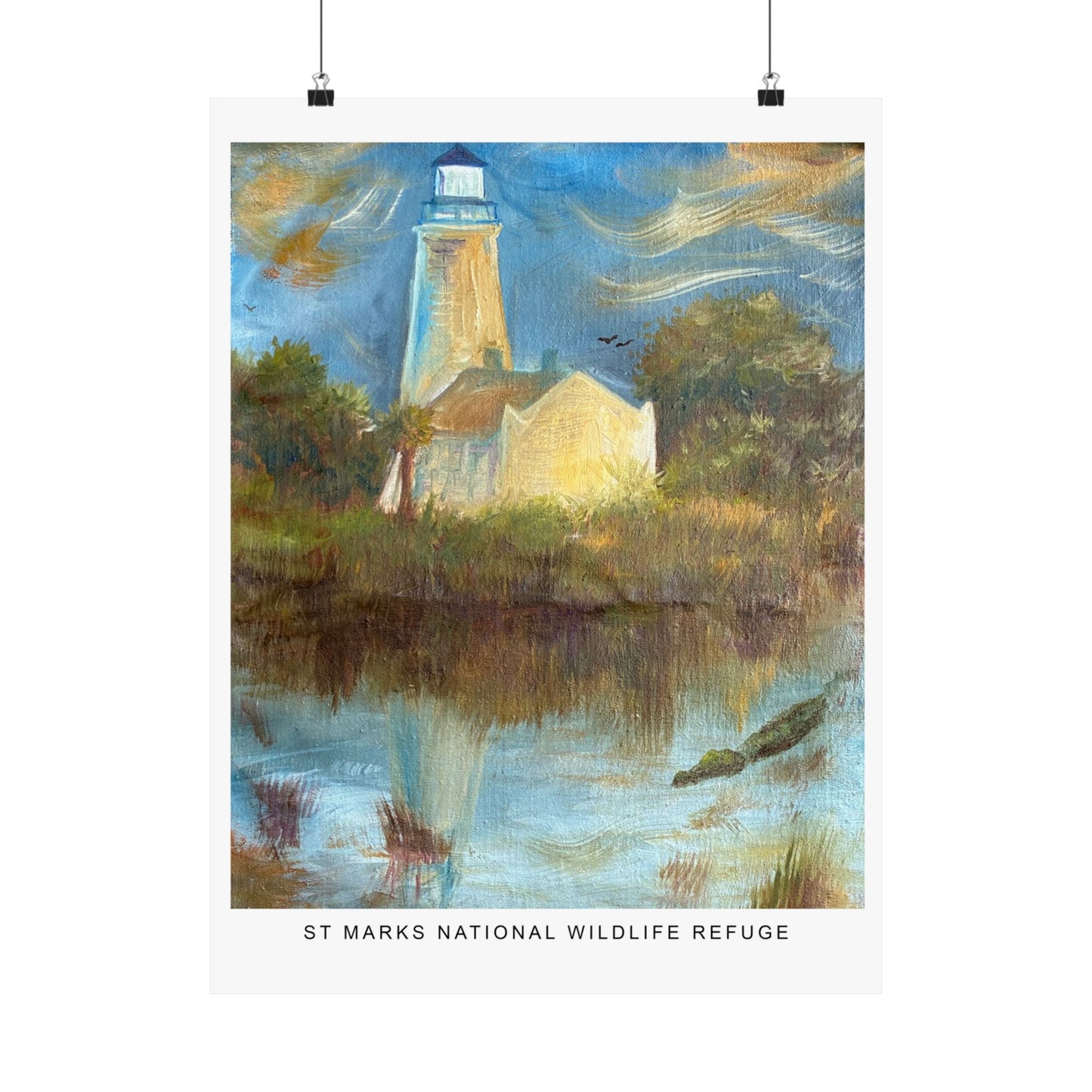 St Marks National Wildlife Refuge Fine Art Print