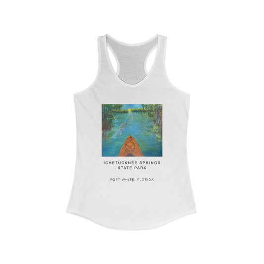 Ichetucknee Springs Women's Racerback Tank (Available in 3 Colors)