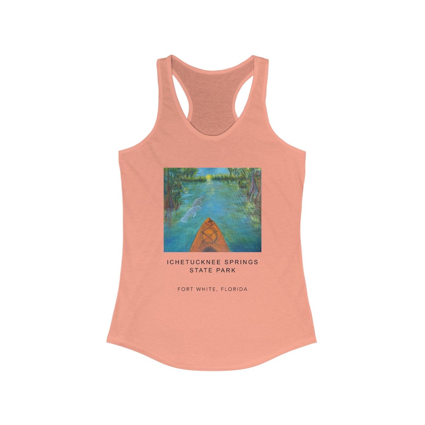 Ichetucknee Springs Women's Racerback Tank (Available in 3 Colors)