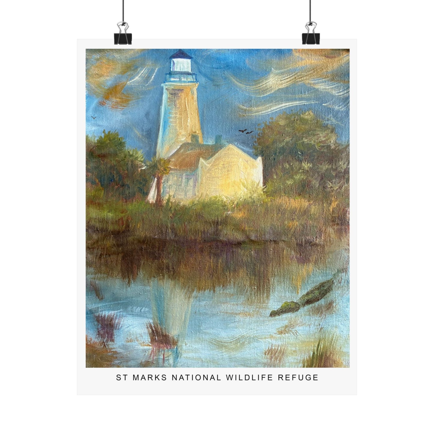 St Marks National Wildlife Refuge Fine Art Print