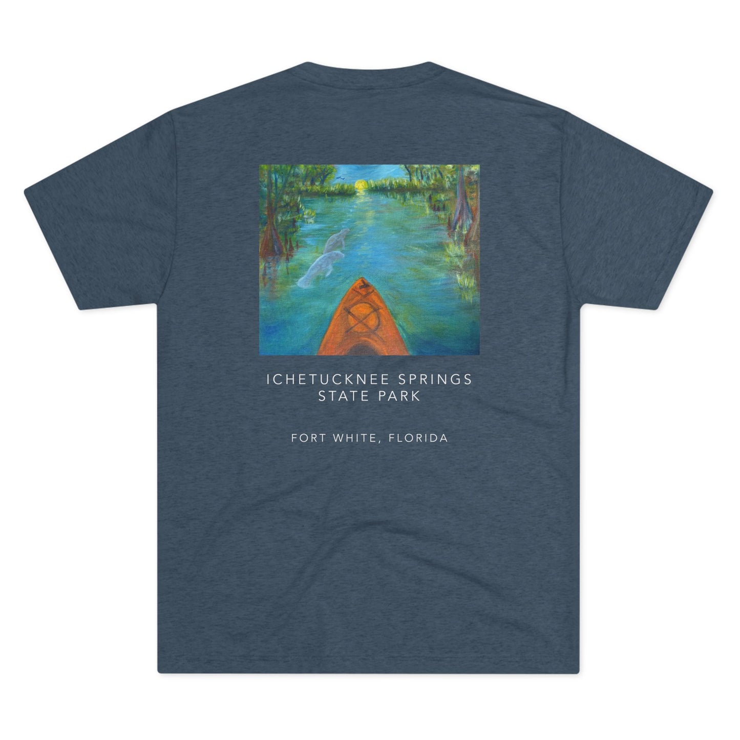 Wild Moss Studio | Ichetucknee Springs Tri Blend Unisex Shirt