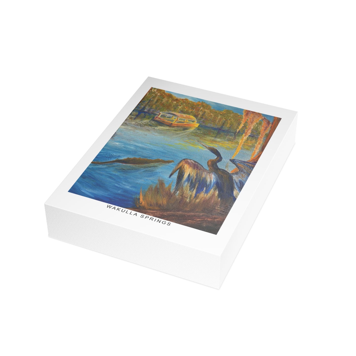 Wakulla Springs Anhinga Postcard Bundle