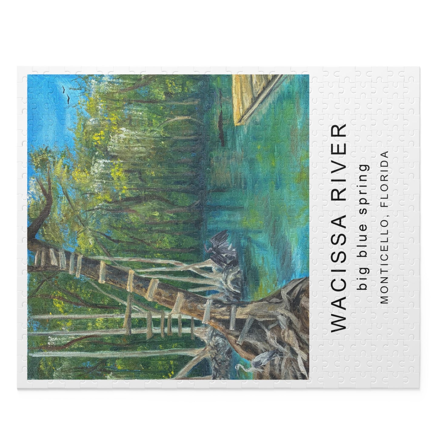 Wacissa River Big Blue Spring 500 Piece Puzzle