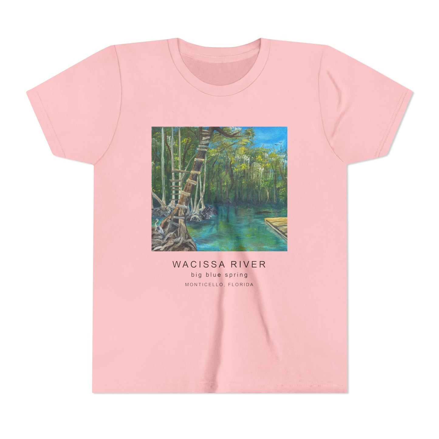 Wacissa River Big Blue Spring Youth Short Sleeve Tee
