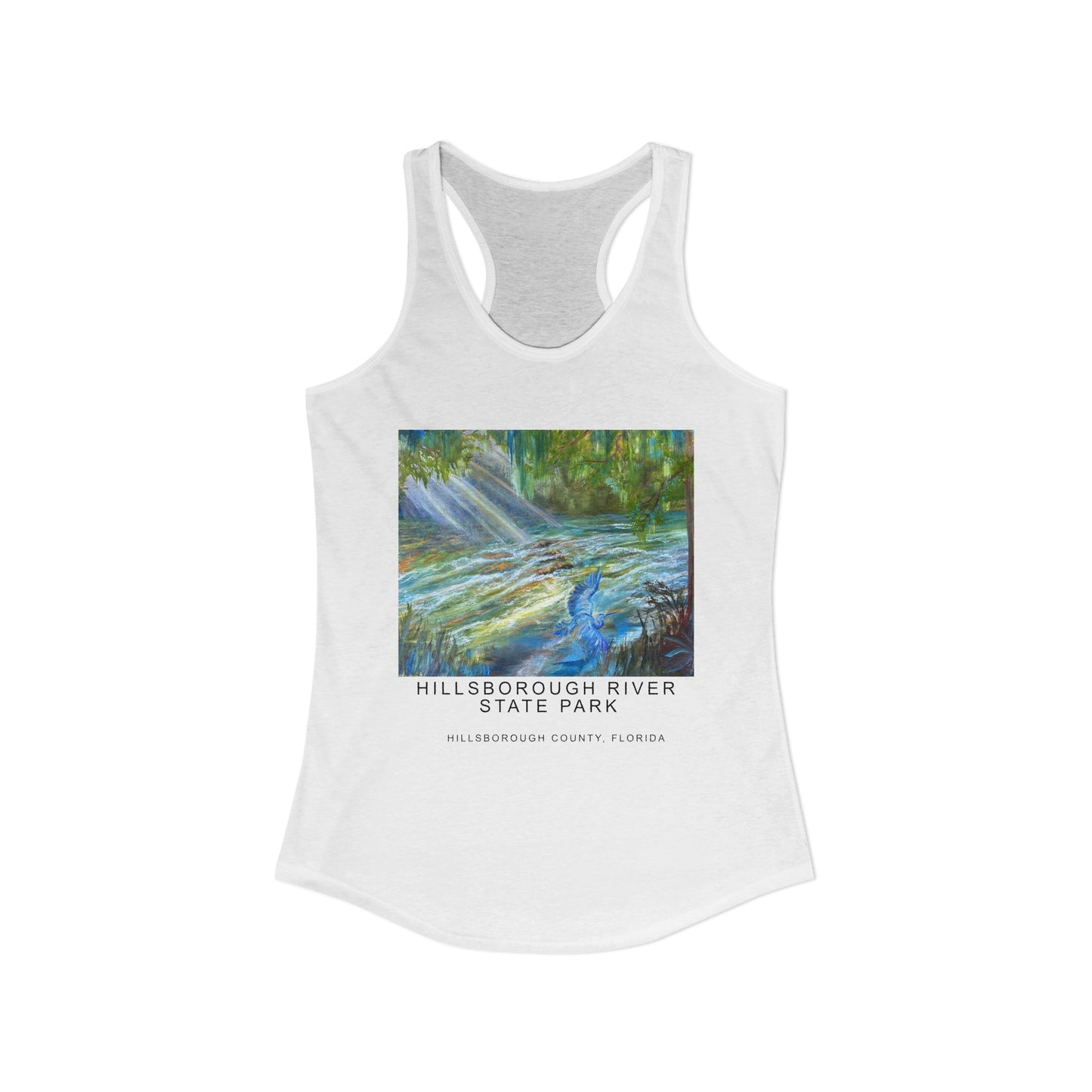 Hillsborough River State Park Women's Racerback Tank (Available in 3 Colors)