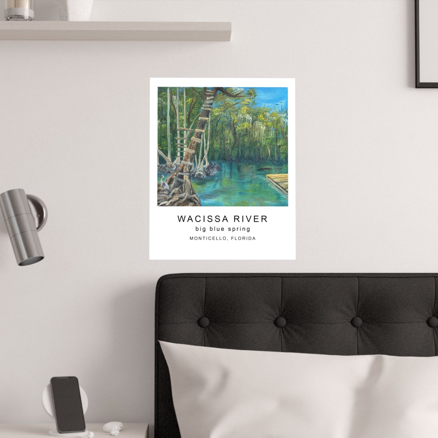 Wacissa River Big Blue Spring Fine Art Print