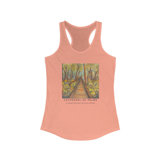Cathedral of Palms Women's Racerback Tank (Available in 3 Colors)