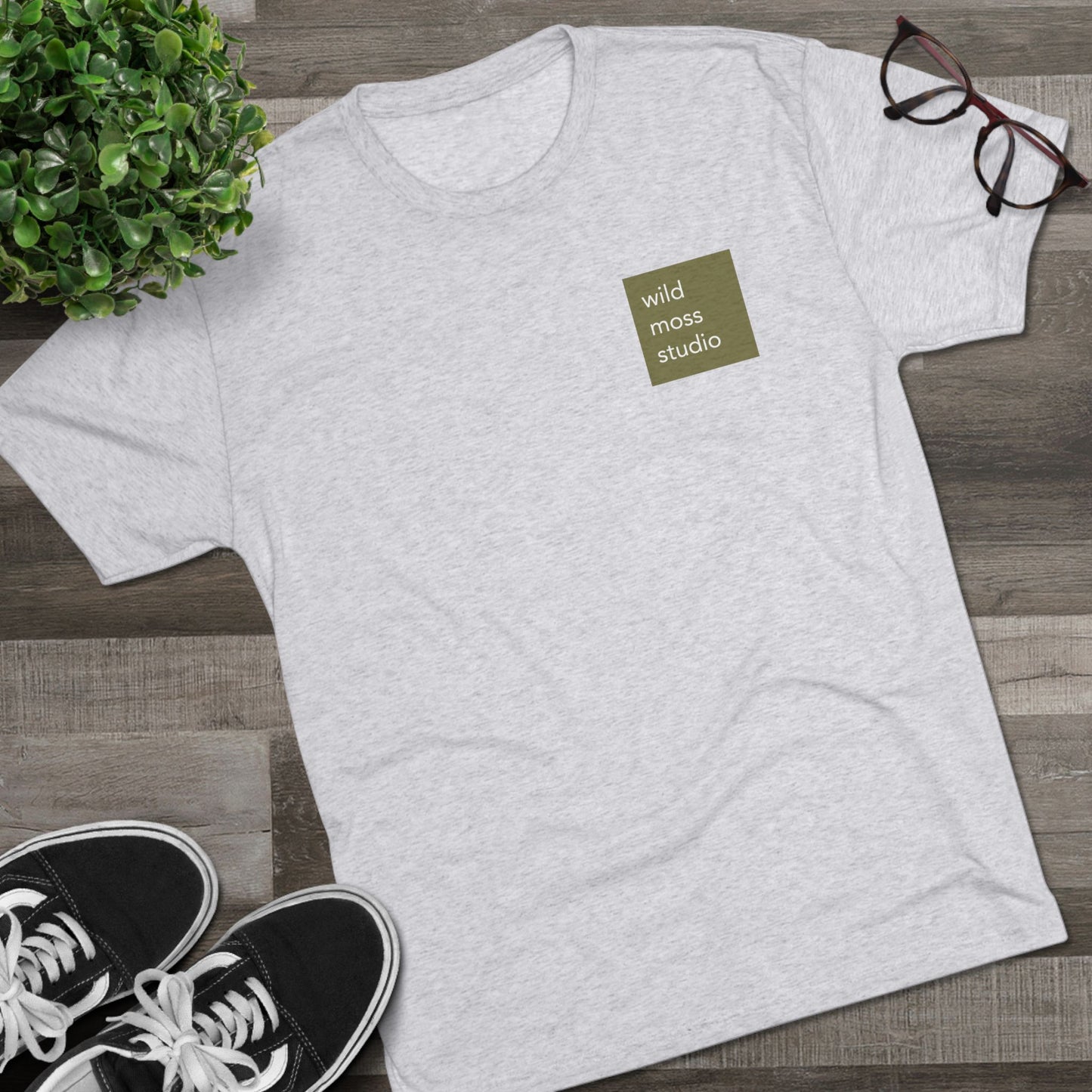 Wild Moss Studio | Wacissa River Big Blue Spring Tri Blend Unisex Shirt