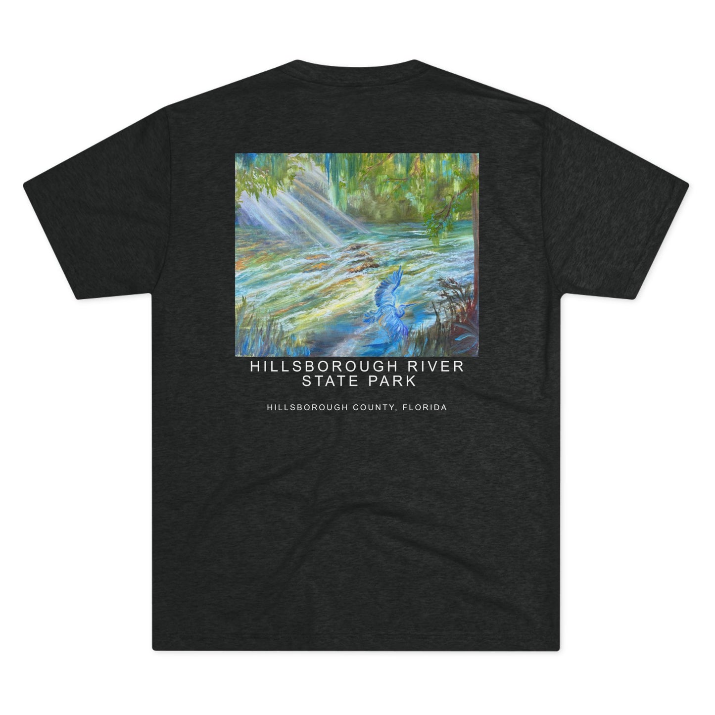 Wild Moss Studio | Hillsborough River State Park Tri Blend Unisex Shirt