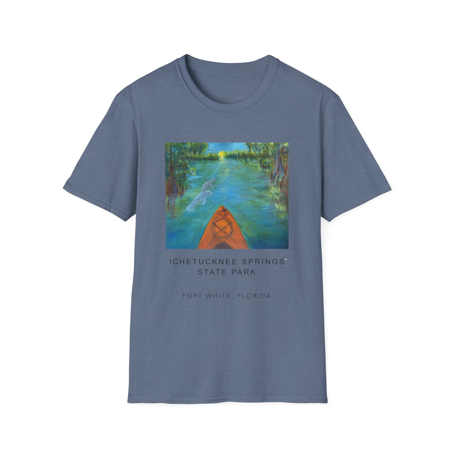 Ichetucknee Springs State Park Unisex Softstyle T-Shirt (3 Colors Available)