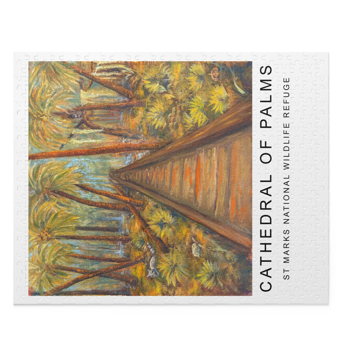 Cathedral of Palms 500 Piece Puzzle