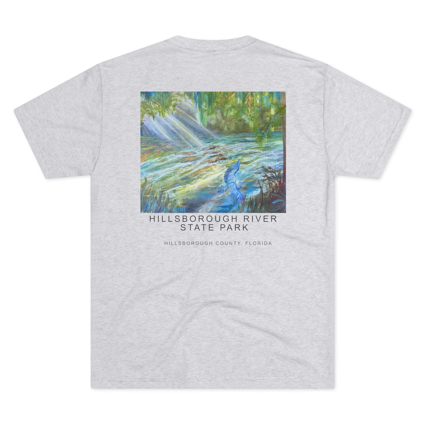 Wild Moss Studio | Hillsborough River State Park Tri Blend Unisex Shirt