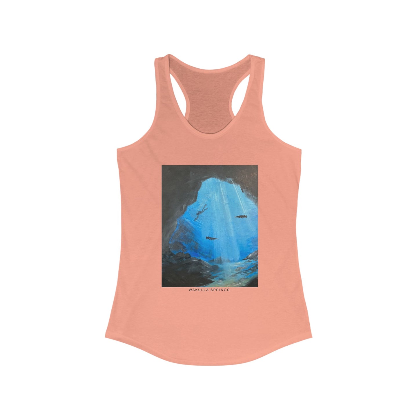 Wakulla Springs Women's Racerback Tank (Available in 3 Colors)