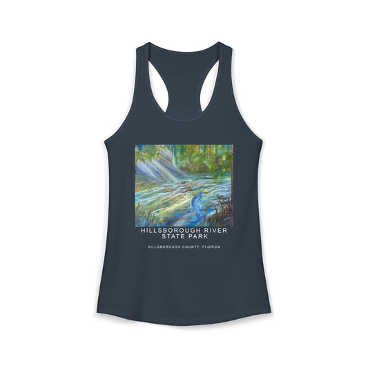 Hillsborough River State Park Women's Racerback Tank (Available in 3 Colors)