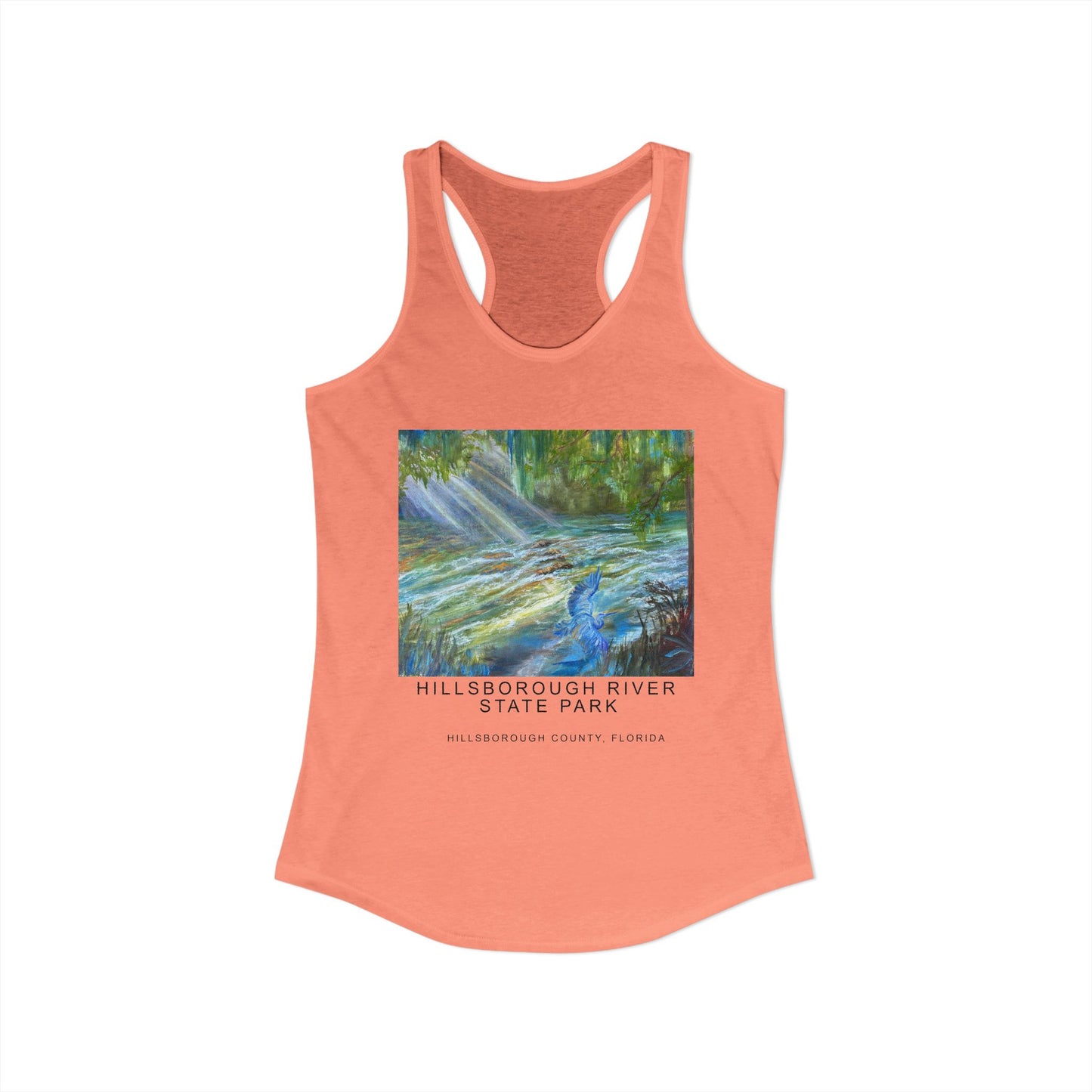 Hillsborough River State Park Women's Racerback Tank (Available in 3 Colors)