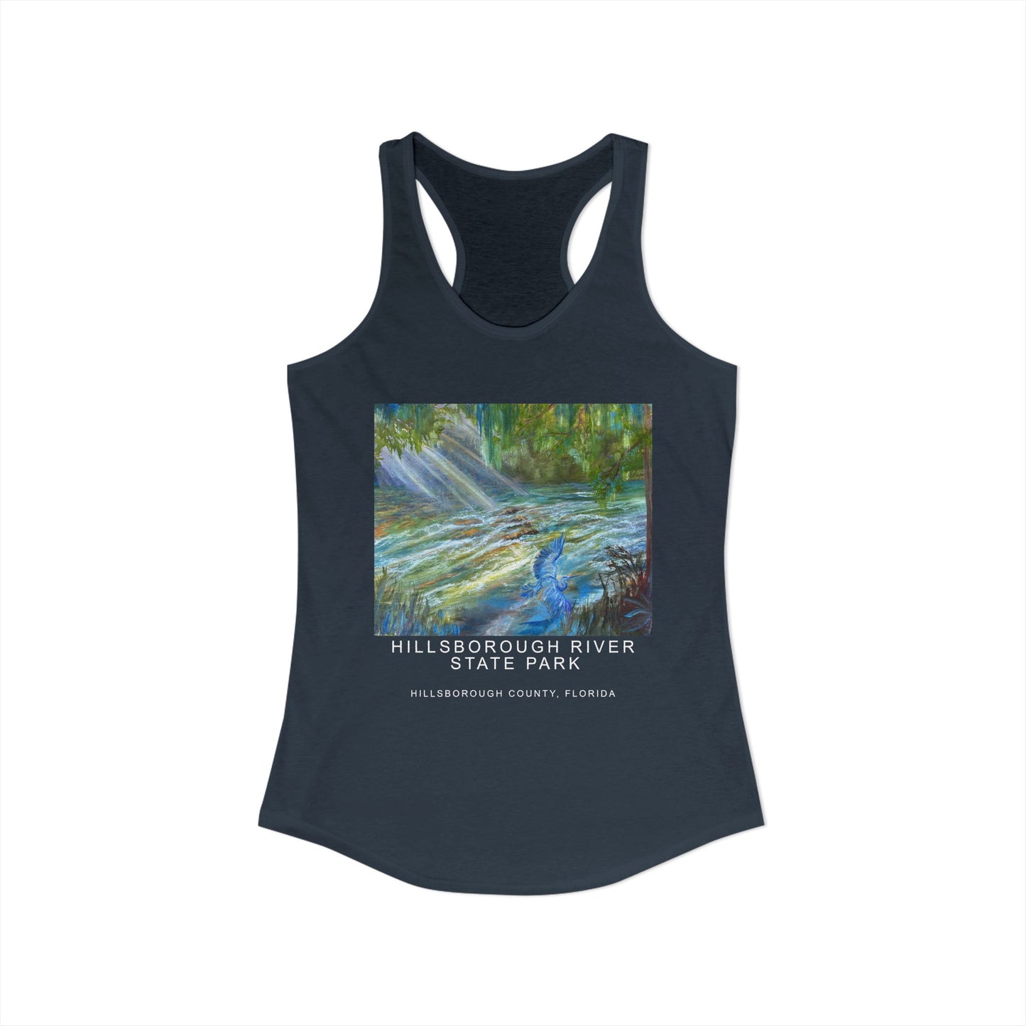 Hillsborough River State Park Women's Racerback Tank (Available in 3 Colors)