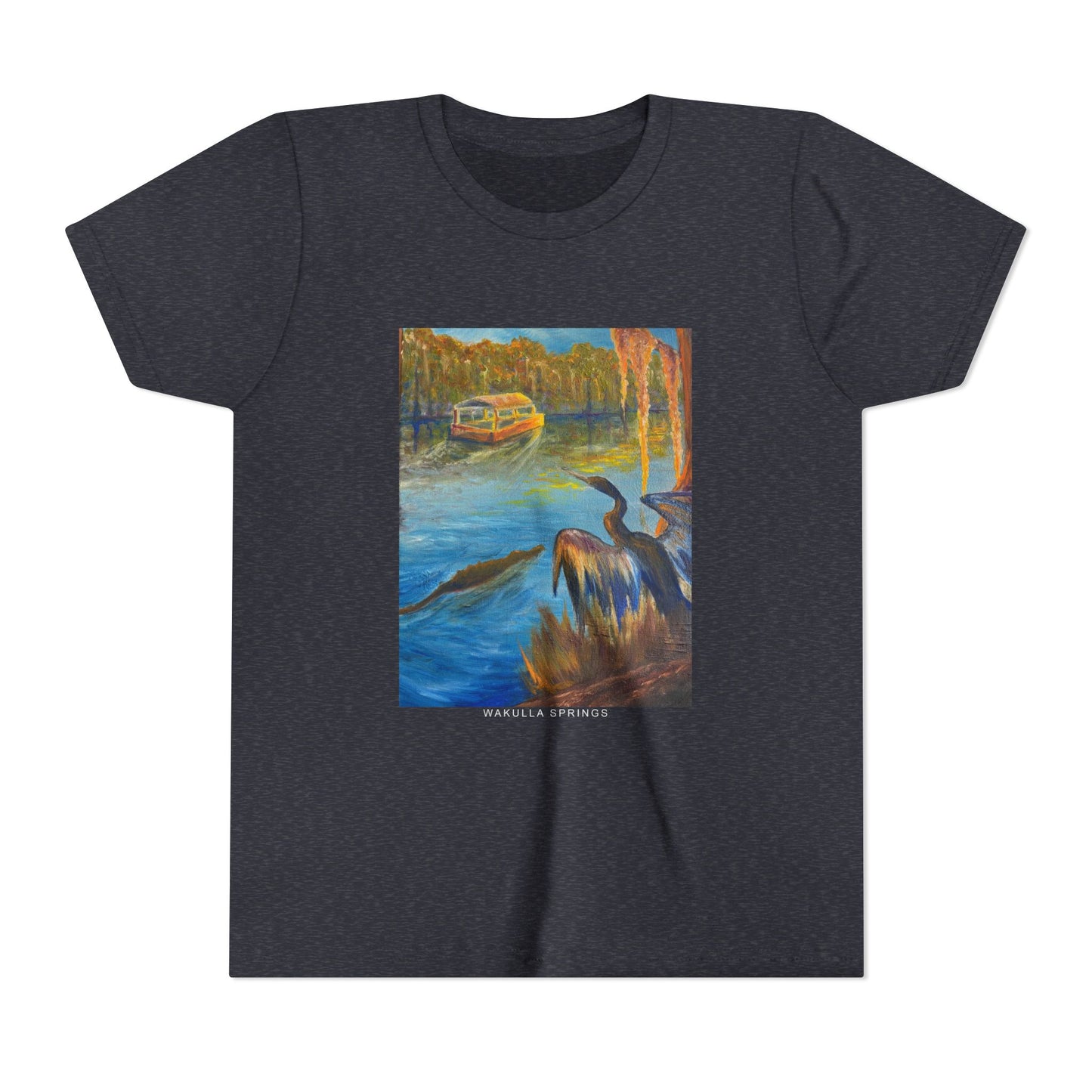 Wakulla Springs Anhinga Youth Short Sleeve Tee