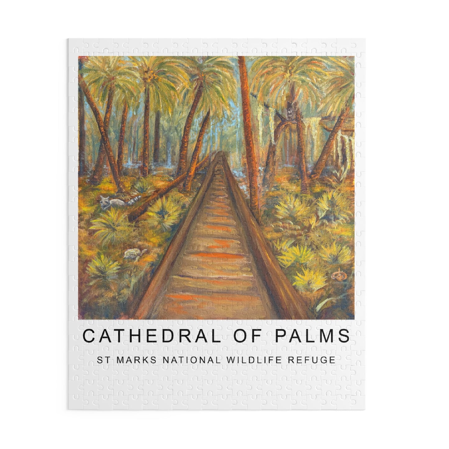 Cathedral of Palms 500 Piece Puzzle