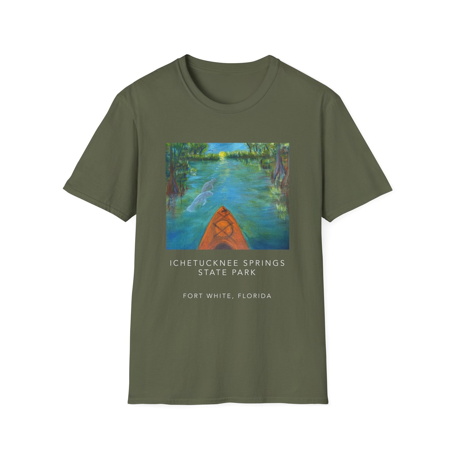 Ichetucknee Springs State Park Unisex Softstyle T-Shirt (3 Colors Available)