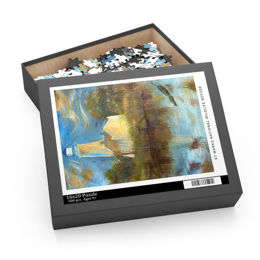 St Marks National Wildlife Refuge 500 Piece Puzzle