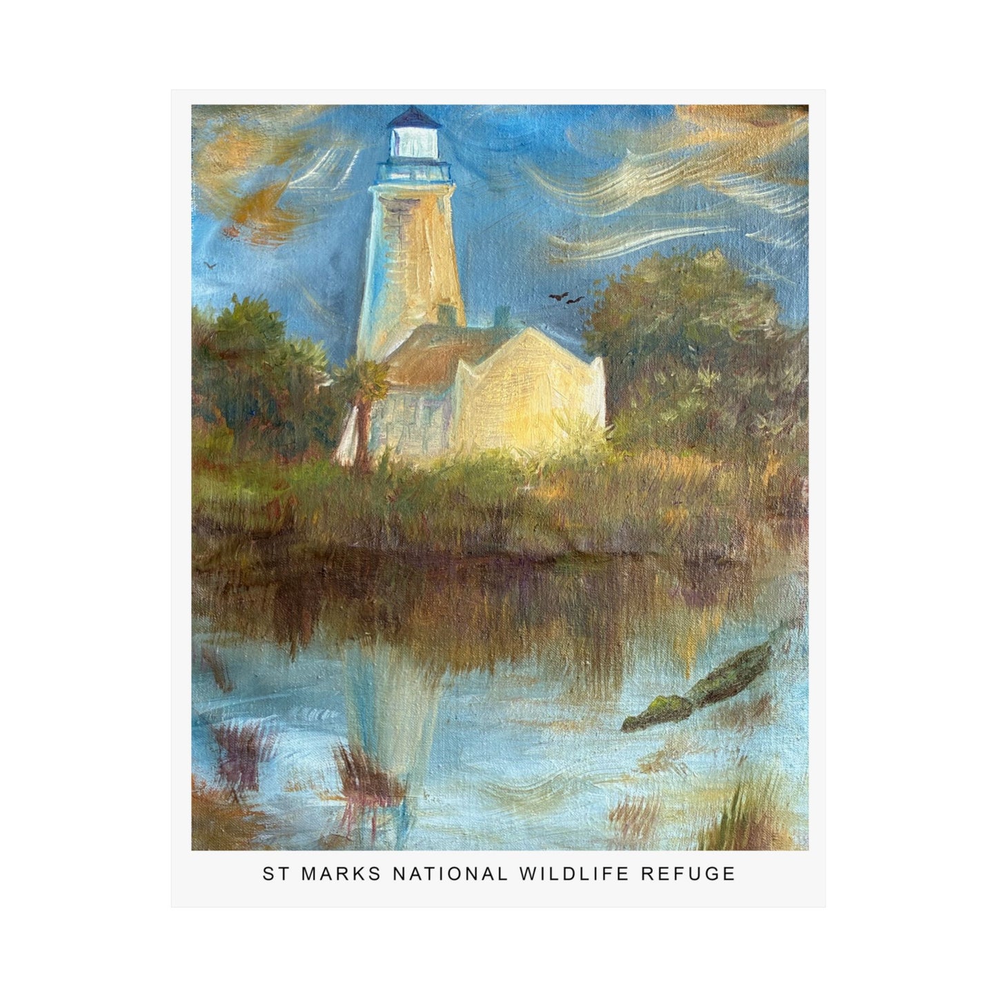 St Marks National Wildlife Refuge Fine Art Print
