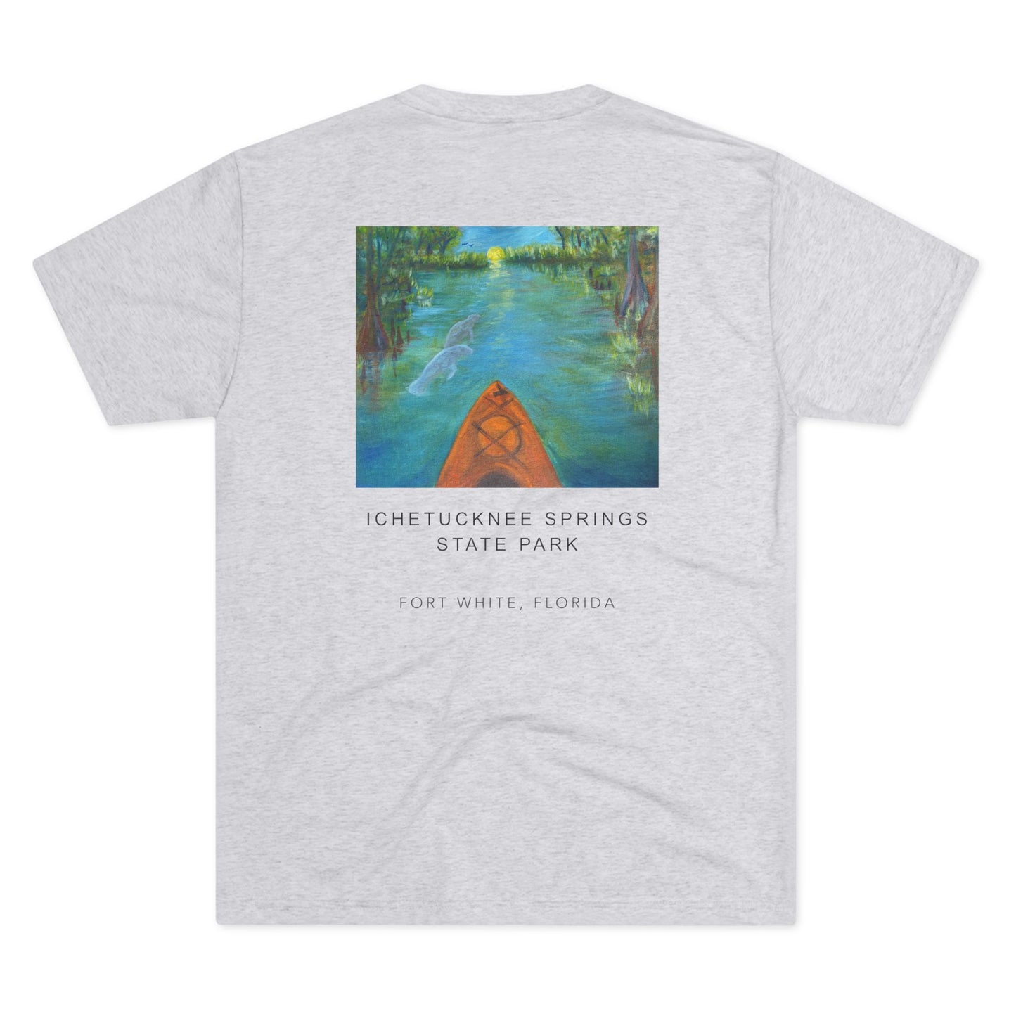 Wild Moss Studio | Ichetucknee Springs Tri Blend Unisex Shirt