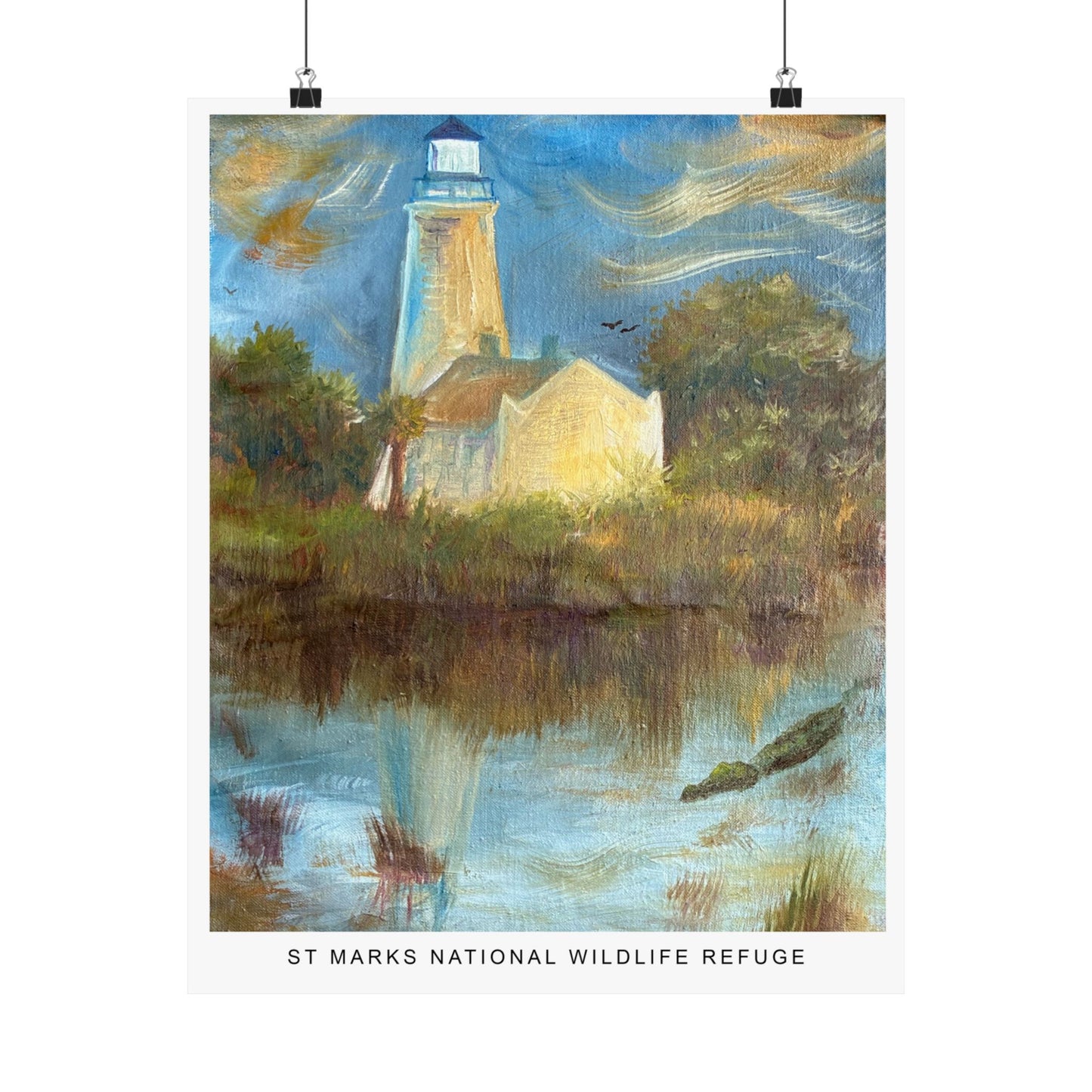 St Marks National Wildlife Refuge Fine Art Print