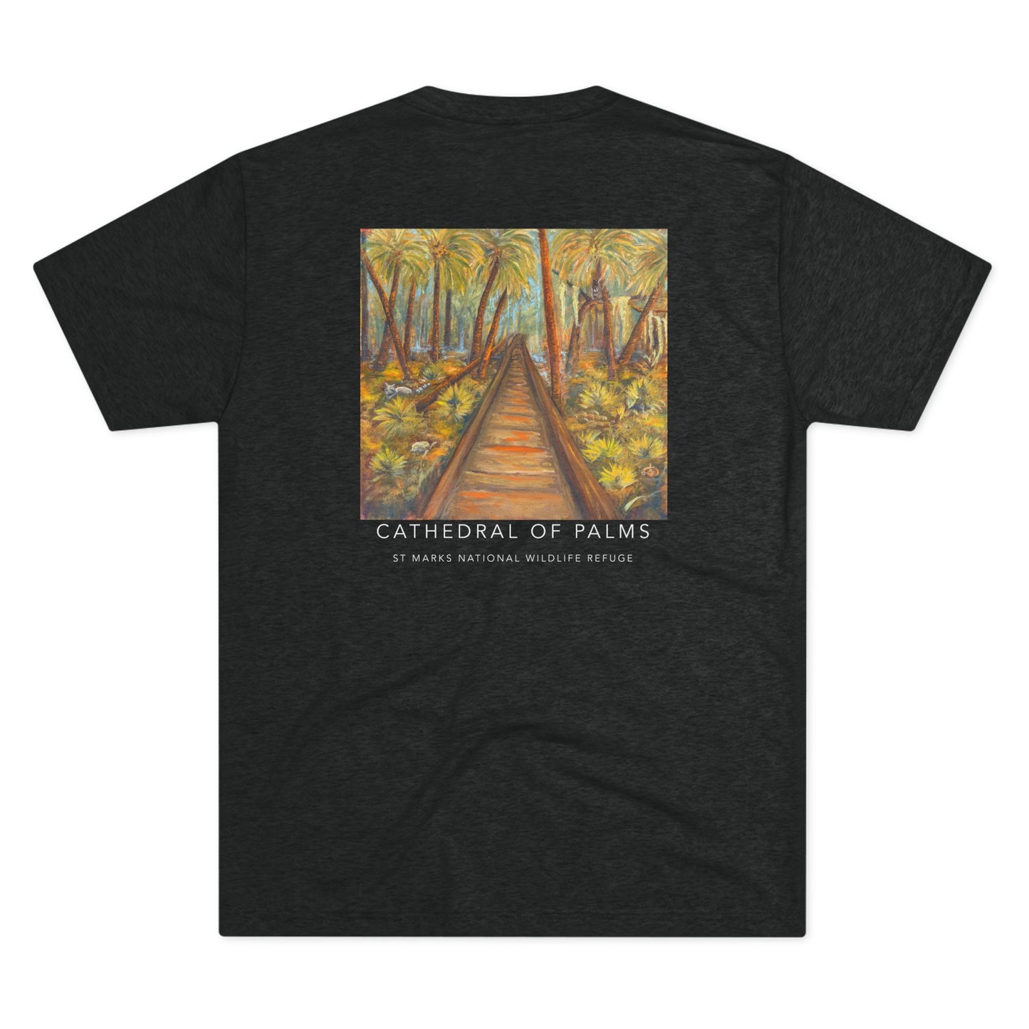 Wild Moss Studio | Cathedral of Palms Tri Blend Unisex Shirt
